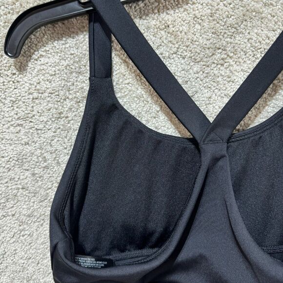 Natori Impulse Racerback Sports Bra Women's Medium Black Wire Free Scoop Neck - Picture 9 of 12